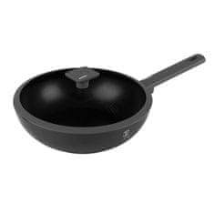 Berlingerhaus Ponev WOK s titanovo površino in pokrovom 28 cm antracitna kolekcija BH-8124