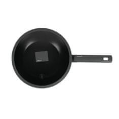 Berlingerhaus Ponev WOK s titanovo površino in pokrovom 28 cm antracitna kolekcija BH-8124