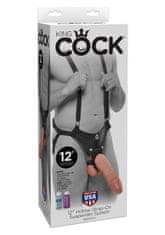 King Cock STRAP-ON King Cock Hollow Skin 12"