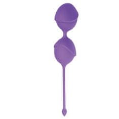 Ero Kulki-PALLINE DELIGHT PUSSY LICHEE SILICONE PURPLE