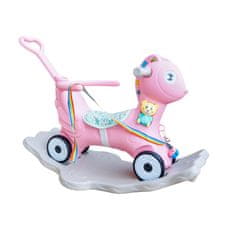 Aga4Kids Plastični gugalni konjiček DS3803-PINK