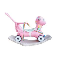 Aga4Kids Plastični gugalni konjiček DS3803-PINK