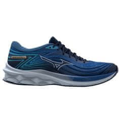 Mizuno Čevlji obutev za tek mornarsko modra 42 EU Wave Skyrise 5