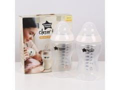 Tommee Tippee TOMMEE TIPPEE Closer To Nature Anti-colic Baby Bottle 3m+, 2x340ml 