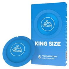 Ero Prezerwatywy-Love Match King Szie XXL - 6 pcs pack