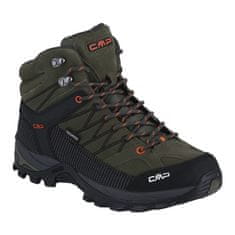 CMP Čevlji treking čevlji olivna 45 EU Rigel Mid Trekking Wp