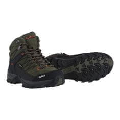 CMP Čevlji treking čevlji olivna 45 EU Rigel Mid Trekking Wp