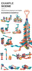 CAB Toys Magnetni gradnik Lite Dragon 107 delni set - Magic Magnetic Blocks