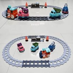 CAB Toys Otroški komplet električnih vlakcev Rail Train