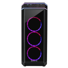 Chieftec STALLION II USB3.2 Type C ATX A-RGB ohišje, črno