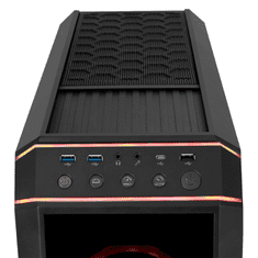 Chieftec STALLION II USB3.2 Type C ATX A-RGB ohišje, črno