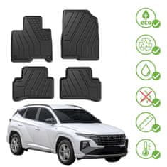 J&J Automotive Eko preproge za Hyundai Tucson 4 2020-nad 4 kosa