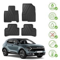 J&J Automotive Eko preproge za Kia Sportage 5 2021-nad 4 kosa