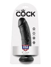 King Cock DILDO King Cock Black 8''