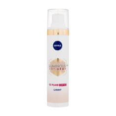 Nivea Luminous 630 Antispot CC Fluid SPF30 cc fluid za poenotenje tena, zmanjšanje temnih madežev in zaščito pred uv-žarki 40 ml Odtenek 01 light