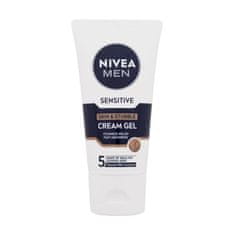 Nivea Men Sensitive Cream Gel cc fluid za poenotenje tena, zmanjšanje temnih madežev in zaščito pred uv-žarki 50 ml za moške