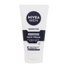 Nivea Men Sensitive 24H Hydration Face Cream pomirjajoča in vlažilna krema za obraz brez parfuma 75 ml za moške