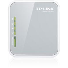 TP-Link Usmerjevalnik brezžični WiFi4 802.11n N150 150Mbit/s 3G/4G USB dongle mobilni 1xLAN 1x notranja antena (TL-MR3020)