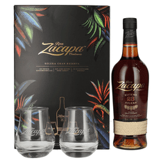 Zacapa Rum Centenario 23 Year Old +2 kozarca GB 0,7 l