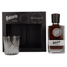 Relicario Rum Ron Dominicano Supremo + kozarec + GB 0,7 l