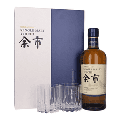 Nikka Japonski Whisky Yoichi single malt + 2 kozarca GB 0,7 l