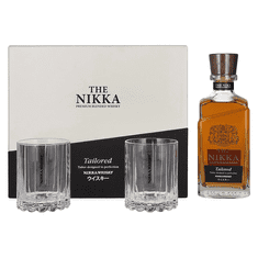 Nikka Japonski Whisky The Nika tailored + 2 kozarca GB 0,7 l