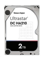 WD Ultrastar HDD 2TB (HUS722T2TALA604) DC HA210 3,5in 26,1MM 128MB 7200RPM SATA 512N SE (GOLD 2005FBYZ)