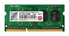 Transcend pomnilnik SODIMM DDR3 4GB 1600MHz 1Rx8 CL11