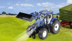 SIKU Control - Bluetooth, New Holland T7.315 s čelnim nakladalnikom in daljinskim upravljalnikom