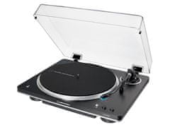 Audio-Technica AT-LP70XBT gramofon, Bluetooth, črno-srebrn