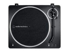 Audio-Technica AT-LP70XBT gramofon, Bluetooth, črno-srebrn