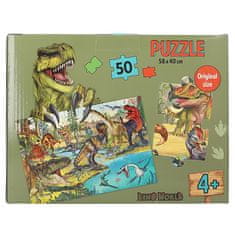 Dino World Puzzle pro děti , 50 dílků, věk 4+