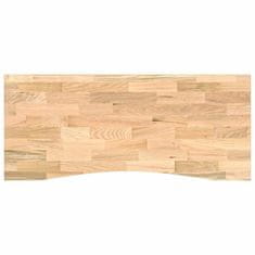 Vidaxl Delovna miza 140x60x81,5 cm trdna hrastovina