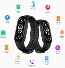 Xiaomi Xiaomi Mi Band 6 pametna zapestnica, črna