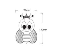 Vito LED otroška nočna svetilka 0,4W RGB ČEBELICA 