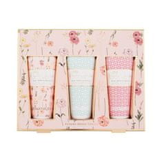 Baylis & Harding Royale Garden Luxury Hand Treats Set krema za roke Royale Garden Royale Garden Rose, Poppy & Vanilla 3 x 50 ml za ženske