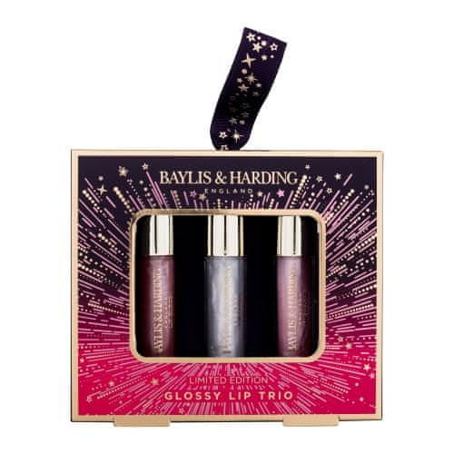 Baylis & Harding Moonlight Fig Glossy Lip Trio Set glos za ustnice 3 x 2,5 ml