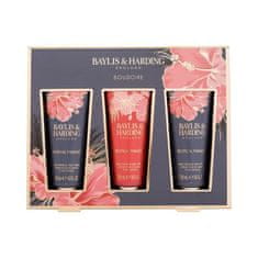 Baylis & Harding Boudoire Tropical Paradise Set krema za roke in nohte 3 x 50 ml za ženske