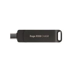 Patriot 64GB 100MB/s Rage 550 USB 3.2 + USB-C spominski ključek