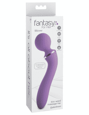 Fantasy For Her MASAŽER Fantasy For Her Duo Wand Massage-Her Purple