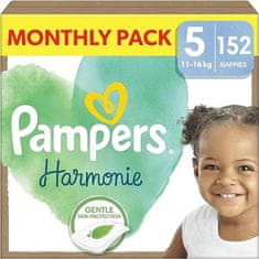 Pampers plenice Harmony, velikost 5, 152 kosov, 11kg-16kg