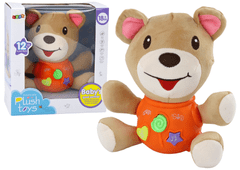 shumee Interaktivni medvedek Teddy Bear oranžen za igranje 23 cm