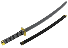 shumee Samurai Ninja Sword Scabbard Za meč 60 cm x 7 cm x 6 cm