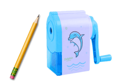 shumee Delfin Blue Crank Sharpener Brusilnik