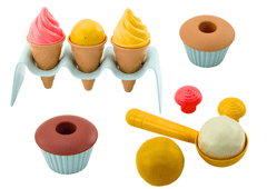 shumee Pesek Set Ice Cream Wafers Cupcakes Spoon 13 kosov