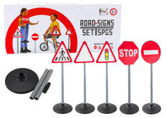 shumee Izobraževalni set Opozorilni prometni znaki 5 kosov, 70 cm