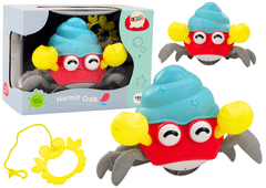 shumee Walking Crab Clockwork Colorful Crab Crawling Interactive