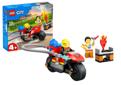 shumee LEGO CITY Bricks Gasilsko reševalno motorno kolo, 57 kosov 60410