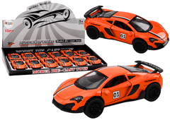 shumee Car Sports Car 1:32 Friction Drive Orange