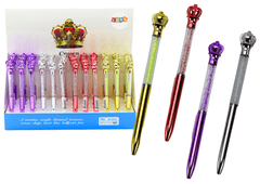 shumee Pen z modrim polnilom Crown Diamonds 0,7 mm Mix